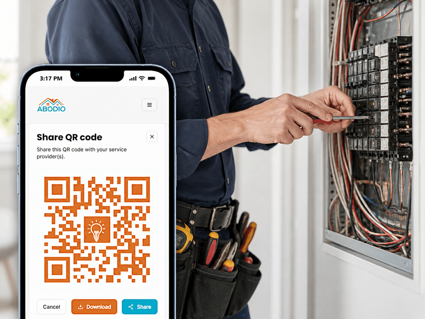 Share with service providers